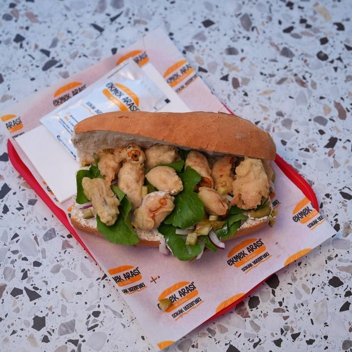 Ekmek Arası Midye Tava